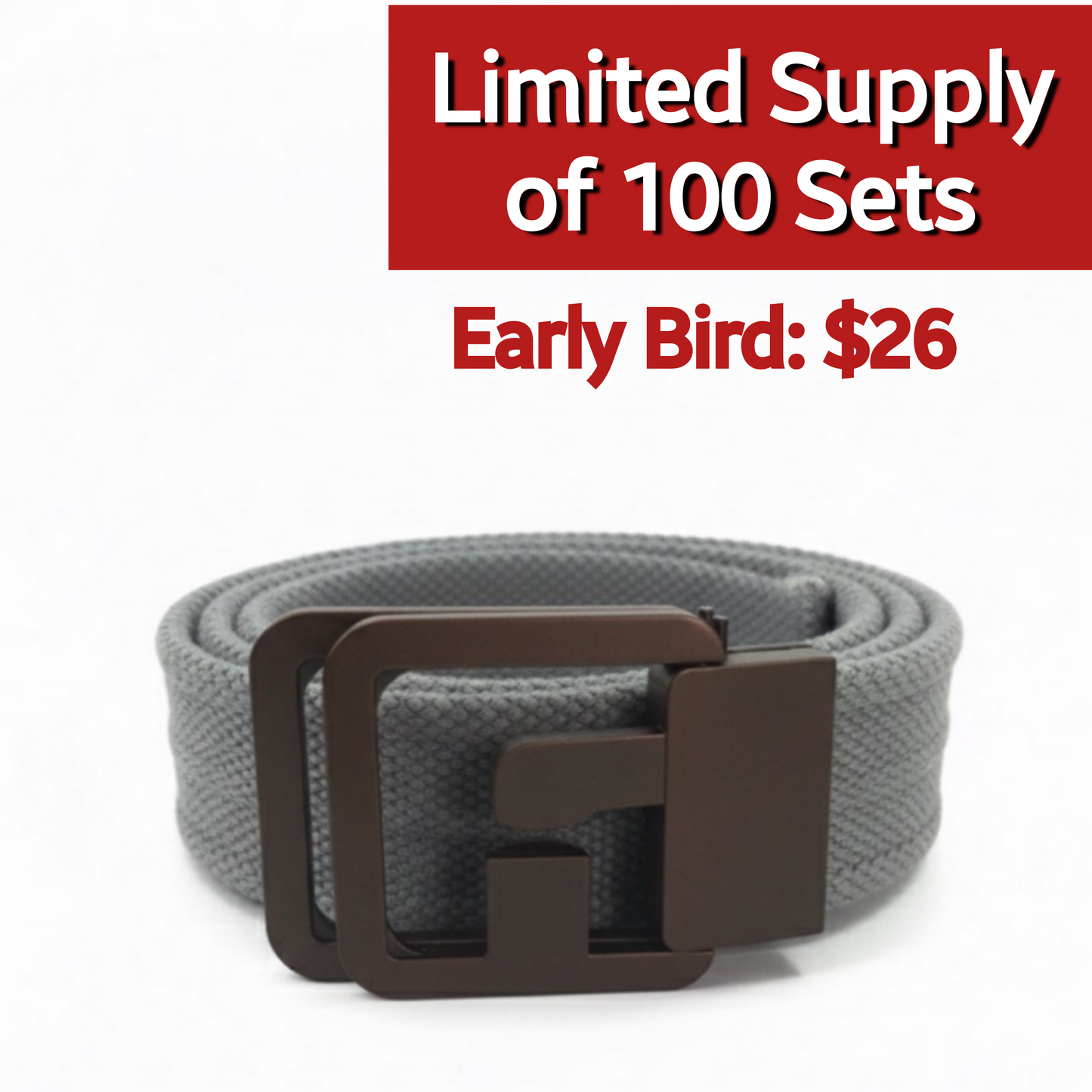 6 Points Belt, Double D-ring Buckle for Open the Bottle Cap, Open Beer With Belt, Funny EDC, Get You Beer To The End Zone