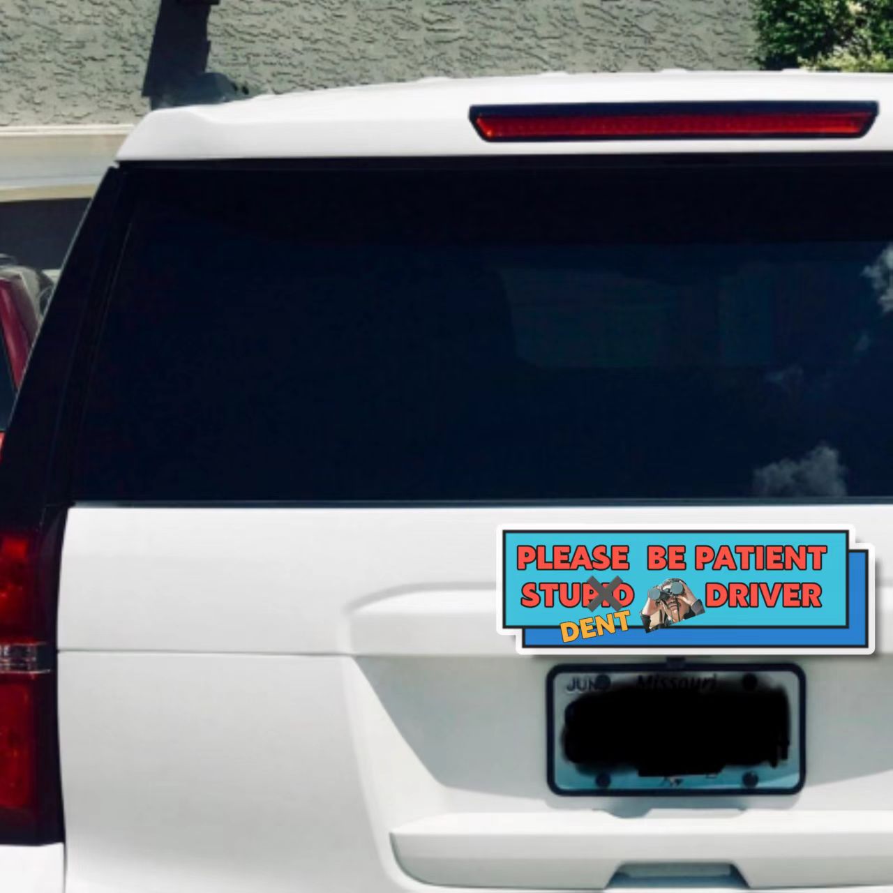 3 Pcs Student Driver Stickers (Non-Magnetic) for Cars, 10×4 inches I'm Not A Stupid New Driver Vinyl Safety Stickers for Bumper, Glass