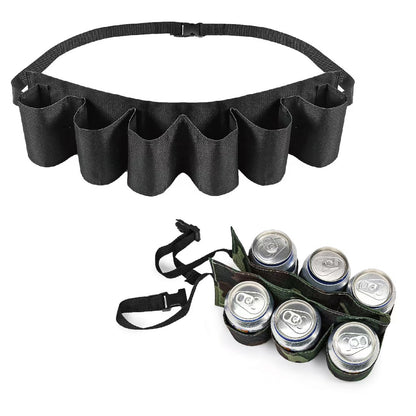 Beverage Storage Waist Bag, Belt Storage Bag that can Hold 6 Cans of Beverages and Beer