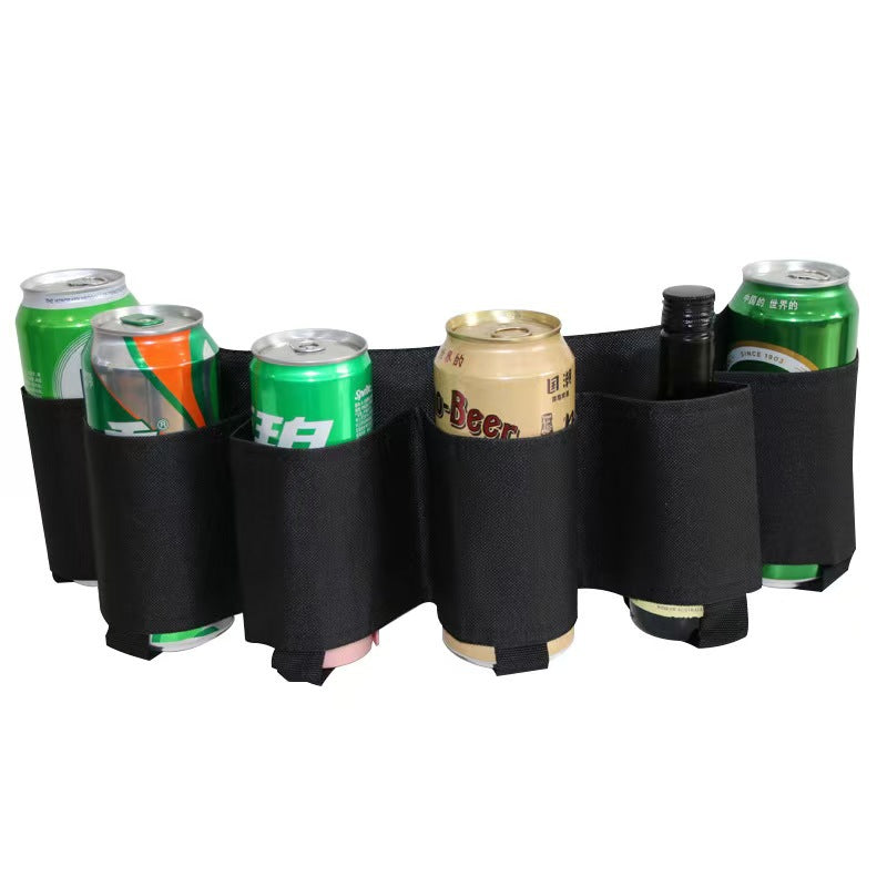 Beverage Storage Waist Bag, Belt Storage Bag that can Hold 6 Cans of Beverages and Beer
