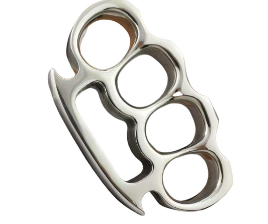 Thickened Stainless Steel Brass Knuckles｜Four Fingers (Shipping Restriction)