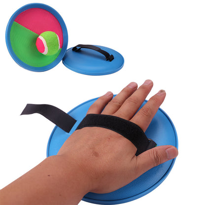 Two Sets (6 Balls) of Suction Cup Ball Throwing and Catching Gear for Children and Parents