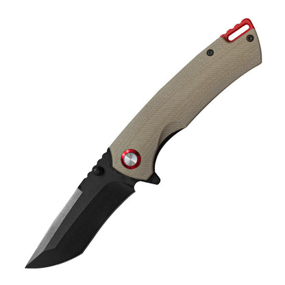 D2 Steel High-Hardness Folding Knife, Outdoor Multi-Purpose Camping and Survival Tool