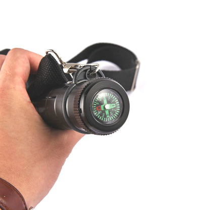 "Guardian" Heavy-Duty 3D Cell Flashlight - Aircraft-Grade Aluminum, High-Output LED for Security & Emergency Use