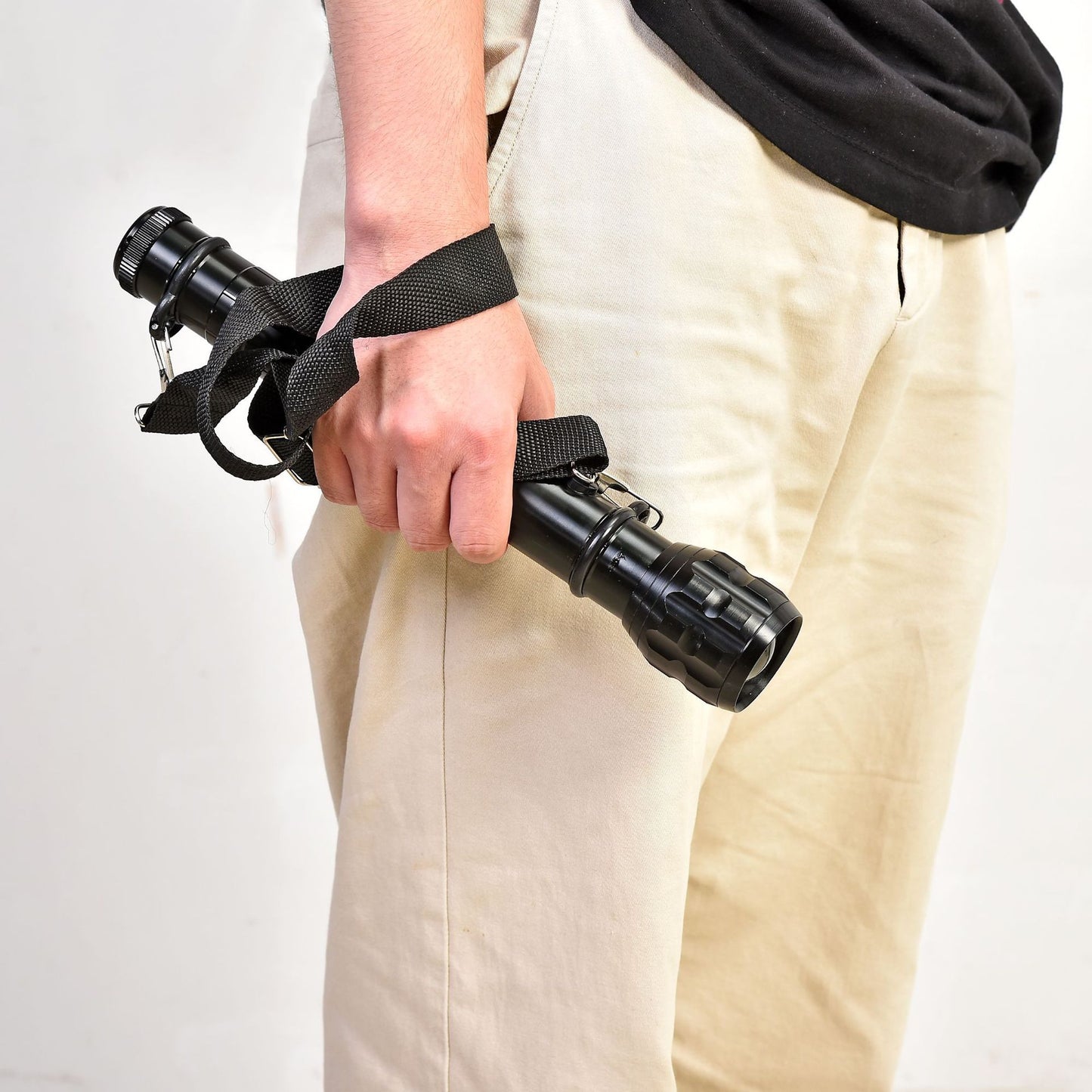 "Guardian" Heavy-Duty 3D Cell Flashlight - Aircraft-Grade Aluminum, High-Output LED for Security & Emergency Use