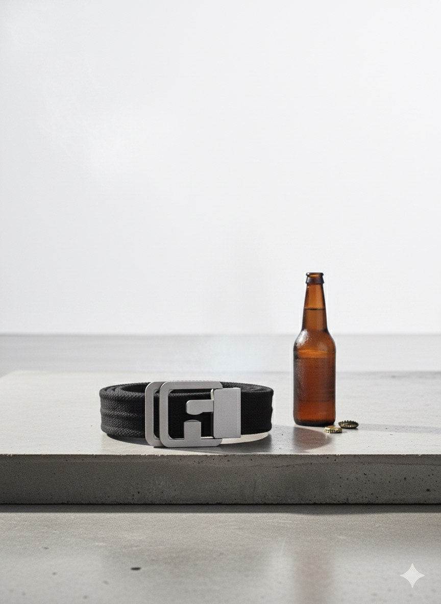 6 Points Belt Pro Max, 316 Solid Stainless Steel for Open the Bottle Cap, Open Beer With Belt, Limited Time Pre-Order