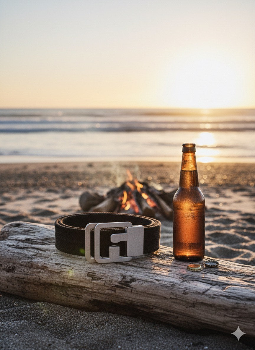 6 Points Belt Pro Max, 316 Solid Stainless Steel for Open the Bottle Cap, Open Beer With Belt, Limited Time Pre-Order