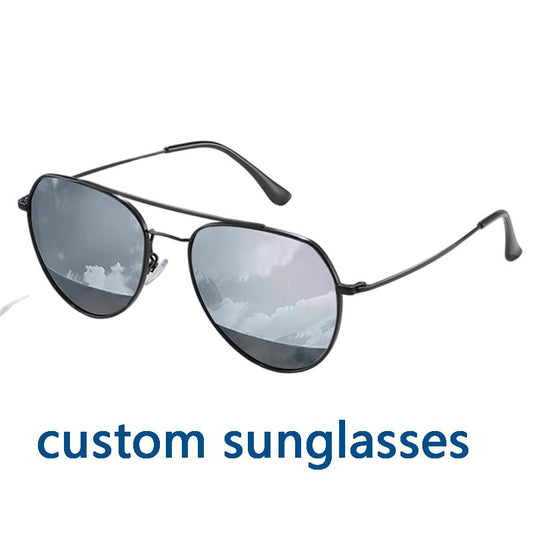 Custom Nearsighted Aviator Sunglasses – Professional Outdoor Leisure Eyewear for Men