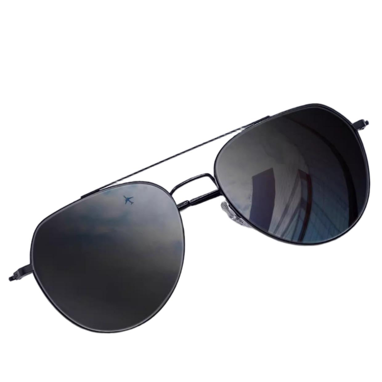 Custom Nearsighted Aviator Sunglasses – Professional Outdoor Leisure Eyewear for Men