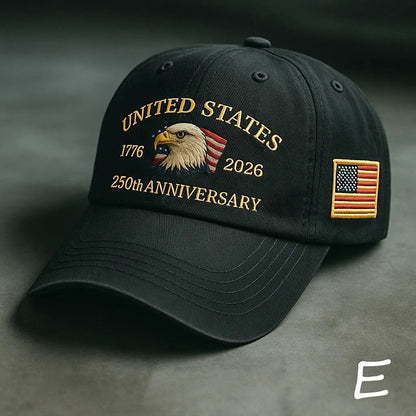 Printed 3D Heat Transfer Logo US 250th Anniversary Cap
