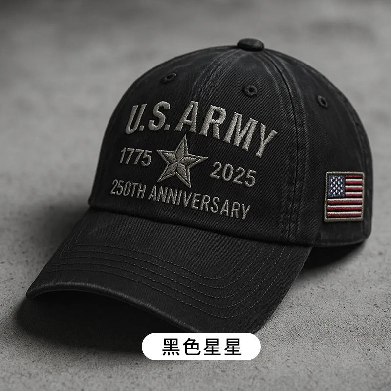 Printed 3D Heat Transfer Logo US 250th Anniversary Cap