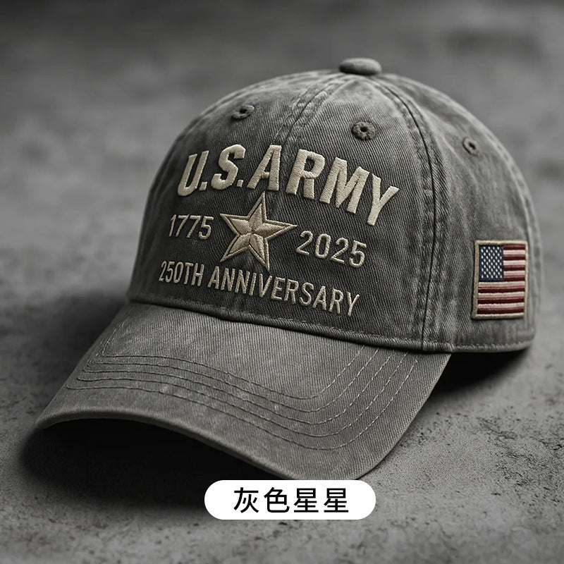 Printed 3D Heat Transfer Logo US 250th Anniversary Cap