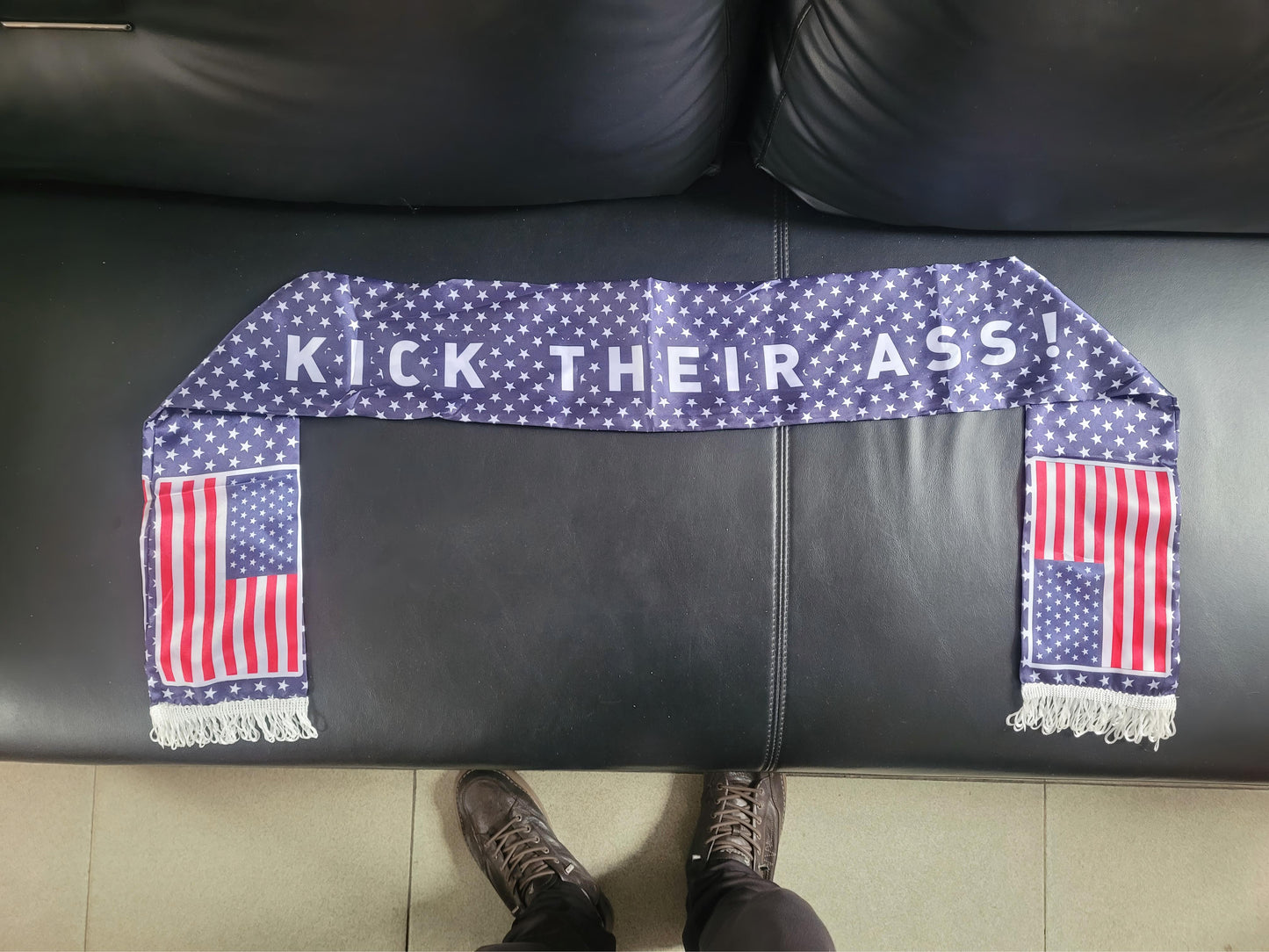 The "Big Mouth" Host Scarf - 2026 World Cup USA & Canada Fans Pride - Wholesale Pack for Real Fanatics (10/20 Pcs)